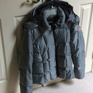 Sunice down jacket, Grey, size 10.